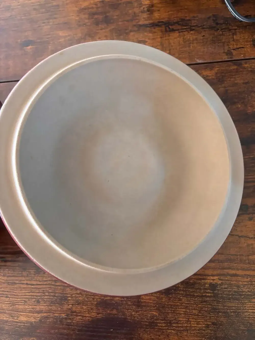The Pampered Chef Cranberry Round Covered Baker StonewareDish 6 Cup 1.5L